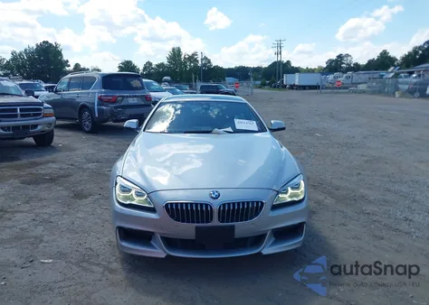 2016 BMW 650I xDrive из США, поврежденный, VIN WBA6H7C52GGA05009